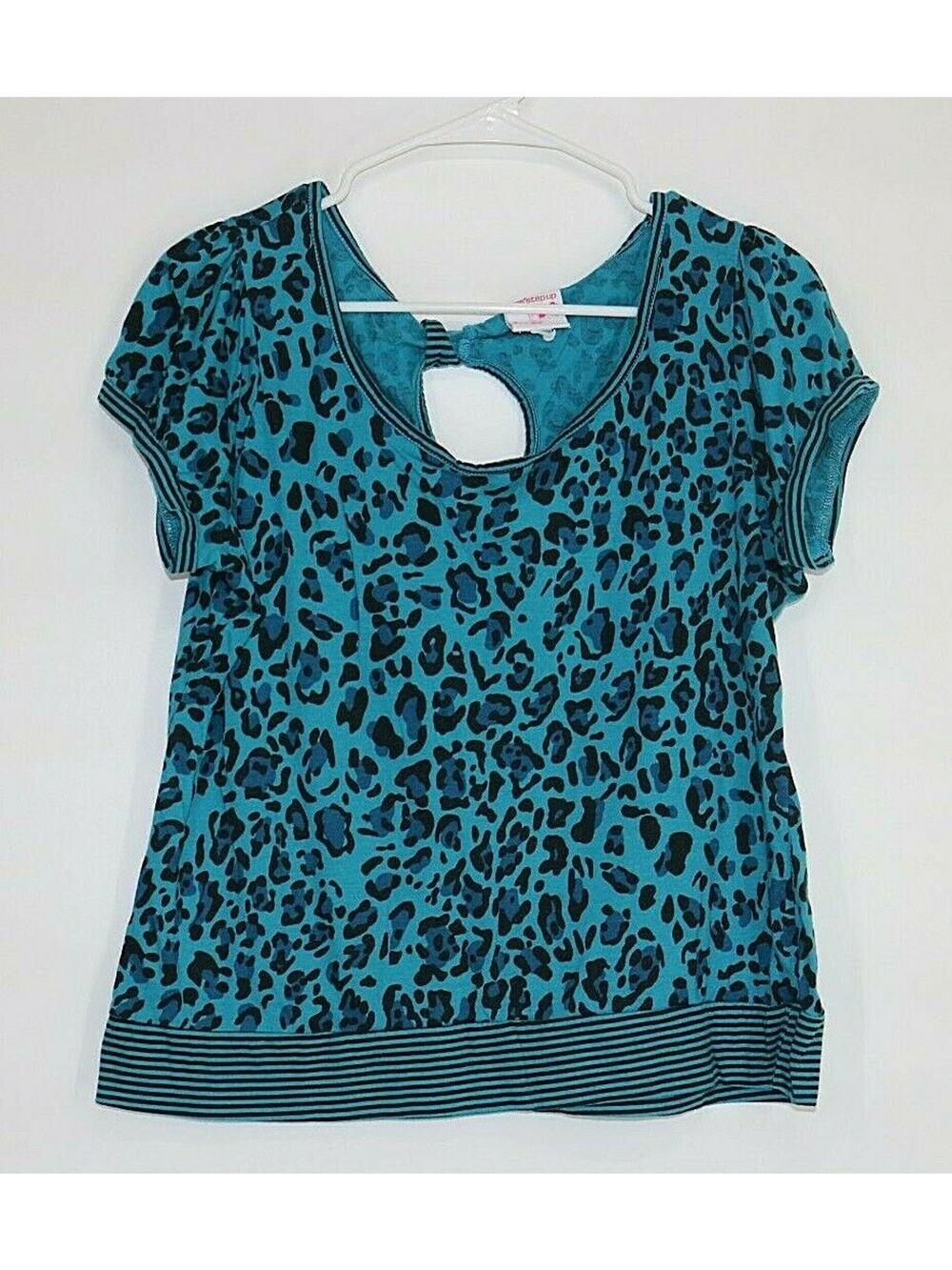 One Step Up Girl Round Neck Casual Shirt